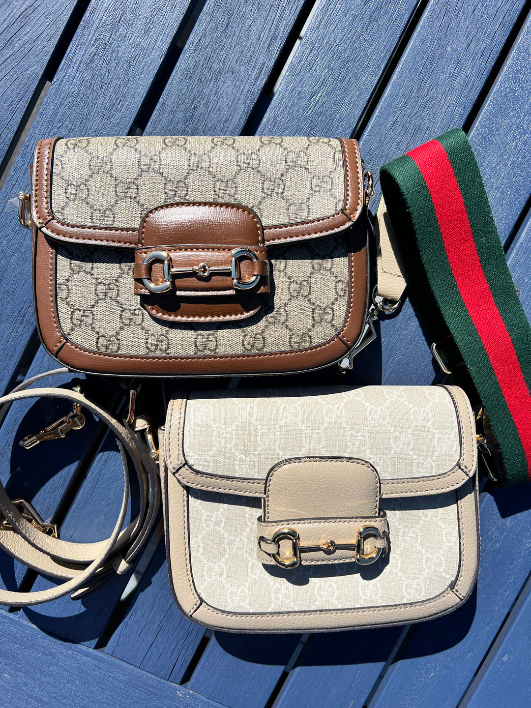 Small GG horsebit crossbody purse