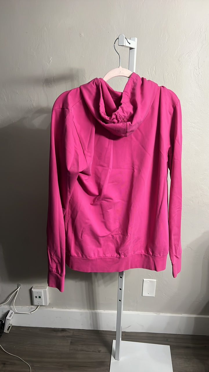 Balmain x Beyonce Limited Edition Printed Coachella Hoodie in Pink Cotton sz M/L