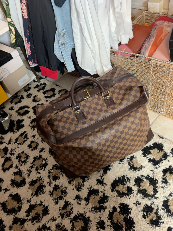 Vintage Louis Vuitton Damier Ebene centenaire cruiser 45 travel bag