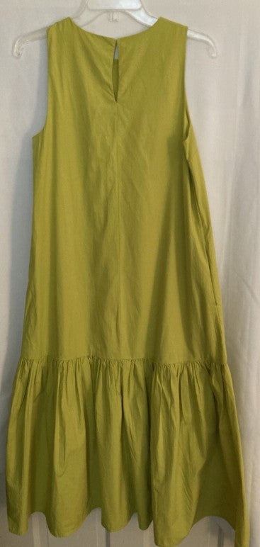 NEW Amazon The Drop Women's Ilana Sleeveless Maxi Dress Chartreuse sz XS NWT