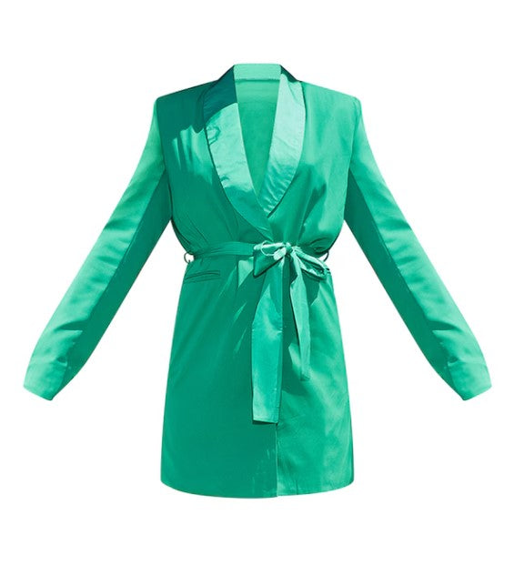 0805 PLT green blazer dress NEW sz 6